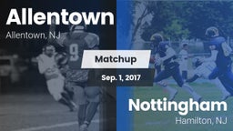 Matchup: Allentown High vs. Nottingham  2017