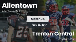 Matchup: Allentown High vs. Trenton Central  2017