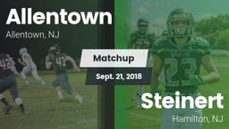 Matchup: Allentown High vs. Steinert  2018