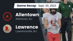 Recap: Allentown  vs. Lawrence  2023