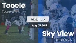 Matchup: Tooele  vs. Sky View  2017