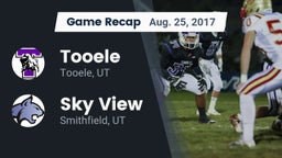 Recap: Tooele  vs. Sky View  2017