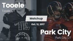 Matchup: Tooele  vs. Park City  2017