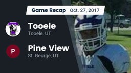 Recap: Tooele  vs. Pine View  2017