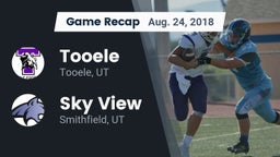 Recap: Tooele  vs. Sky View  2018