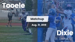 Matchup: Tooele  vs. Dixie  2018