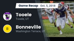 Recap: Tooele  vs. Bonneville  2018