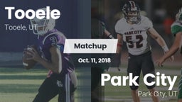 Matchup: Tooele  vs. Park City  2018