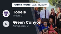 Recap: Tooele  vs. Green Canyon  2019
