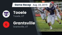 Recap: Tooele  vs. Grantsville  2019