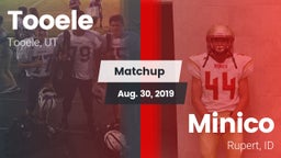 Matchup: Tooele  vs. Minico  2019