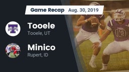 Recap: Tooele  vs. Minico  2019
