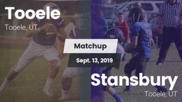 Matchup: Tooele  vs. Stansbury  2019