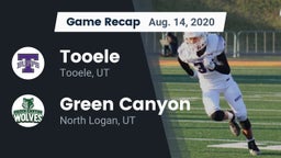 Recap: Tooele  vs. Green Canyon  2020