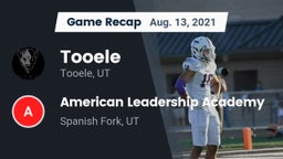 Recap: Tooele  vs. American Leadership Academy  2021