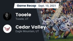 Recap: Tooele  vs. Cedar Valley  2021