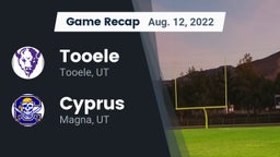 Recap: Tooele  vs. Cyprus  2022