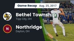 Recap: Bethel Township  vs. Northridge  2017