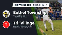 Recap: Bethel Township  vs. Tri-Village  2017