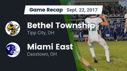 Recap: Bethel Township  vs. Miami East  2017