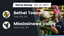 Recap: Bethel Township  vs. Mississinawa Valley  2017