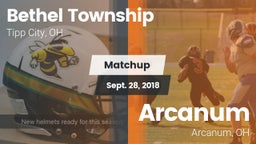 Matchup: Bethel vs. Arcanum  2018