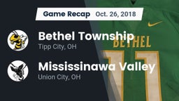 Recap: Bethel Township  vs. Mississinawa Valley  2018
