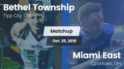 Matchup: Bethel vs. Miami East  2019