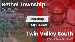 Matchup: Bethel vs. Twin Valley South  2020