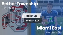 Matchup: Bethel vs. Miami East  2020