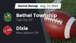 Recap: Bethel Township  vs. Dixie  2022