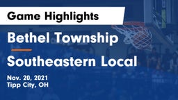 Bethel Township  vs Southeastern Local  Game Highlights - Nov. 20, 2021