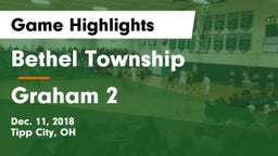 Bethel Township  vs Graham 2 Game Highlights - Dec. 11, 2018