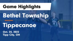 Bethel Township  vs Tippecanoe  Game Highlights - Oct. 24, 2022