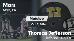 Matchup: Mars  vs. Thomas Jefferson  2016