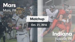 Matchup: Mars  vs. Indiana  2016