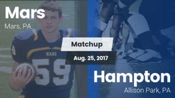 Matchup: Mars  vs. Hampton  2017