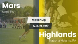 Matchup: Mars  vs. Highlands  2017