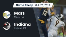 Recap: Mars  vs. Indiana  2017