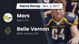 Recap: Mars  vs. Belle Vernon  2017