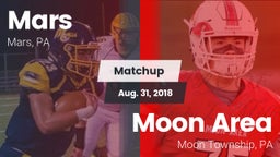 Matchup: Mars  vs. Moon Area  2018