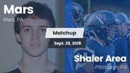 Matchup: Mars  vs. Shaler Area  2018