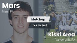 Matchup: Mars  vs. Kiski Area  2018