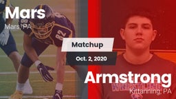 Matchup: Mars  vs. Armstrong  2020