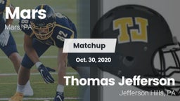 Matchup: Mars  vs. Thomas Jefferson  2020