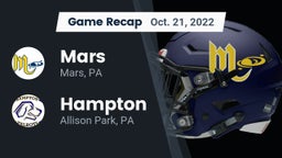Recap: Mars  vs. Hampton  2022