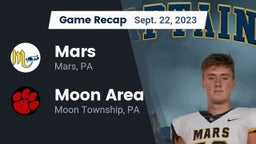 Recap: Mars  vs. Moon Area  2023