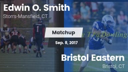 Matchup: Edwin O. Smith High vs. Bristol Eastern  2017