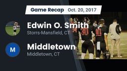 Recap: Edwin O. Smith  vs. Middletown  2017