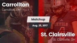 Matchup: Carrollton High vs. St. Clairsville  2017